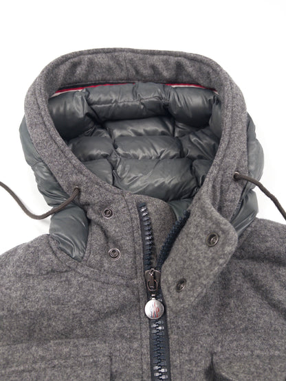 Moncler Wool Down Cardigan