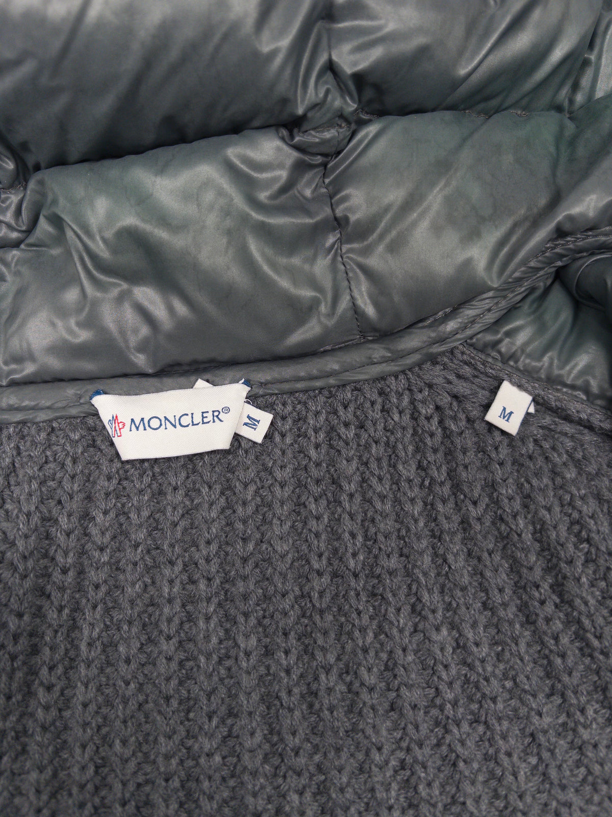 Moncler Wool Down Cardigan