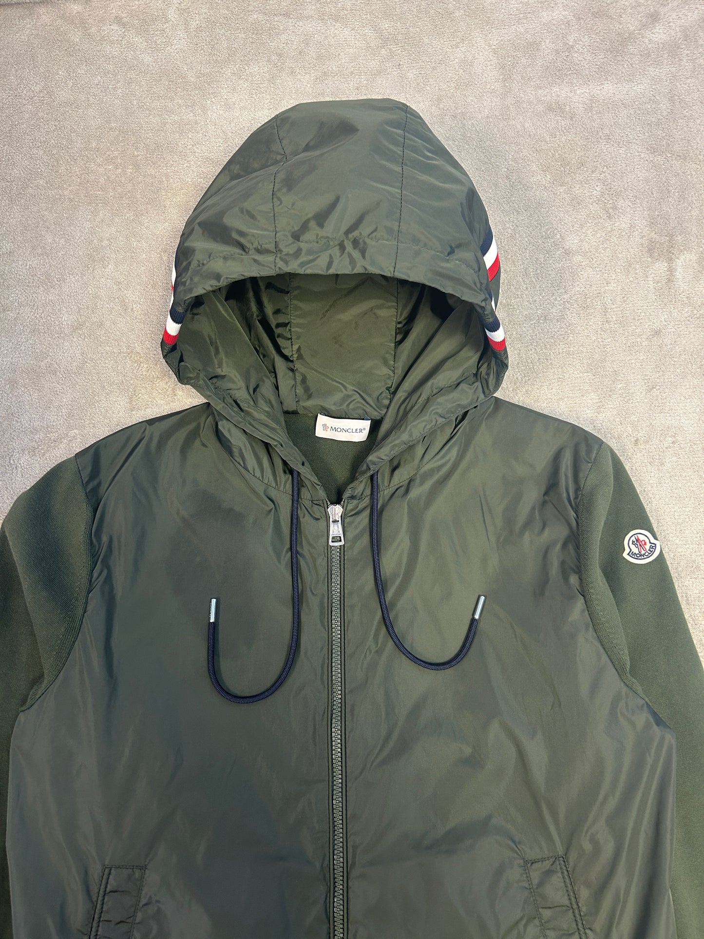 Moncler Tricolour Hybrid Cardigan