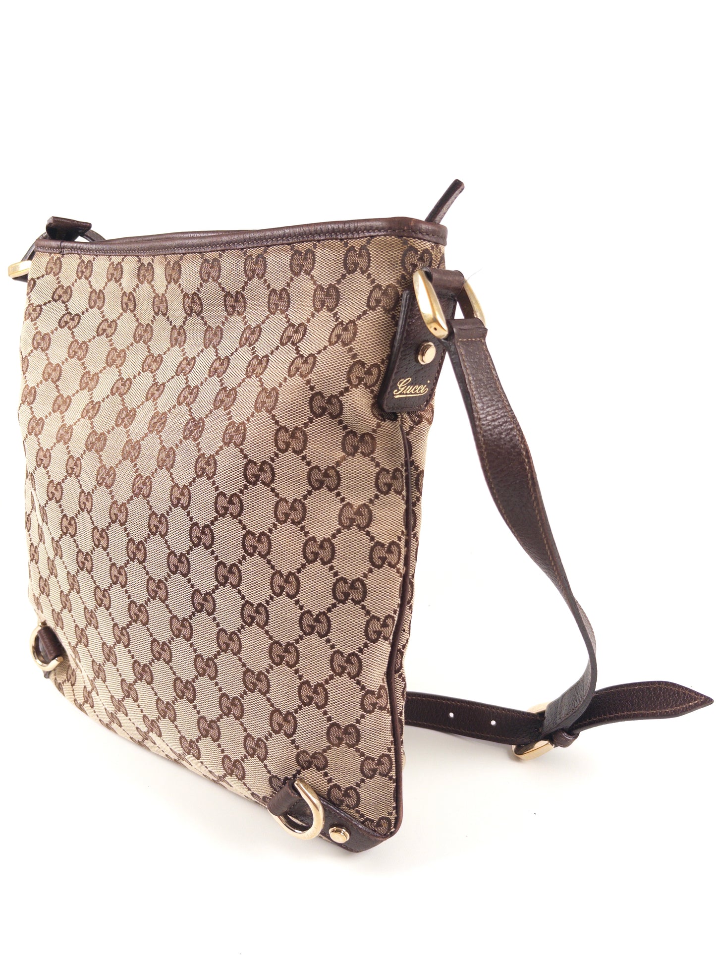 Gucci Abbey GG Canvas Shoulder Bag