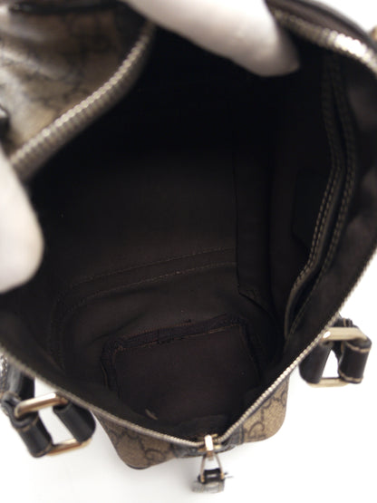 Gucci GG Supreme Mini Boston Bag