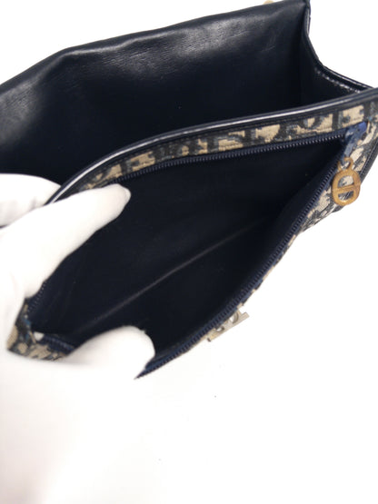 Christian Dior Trotter Canvas Shoulder Bag