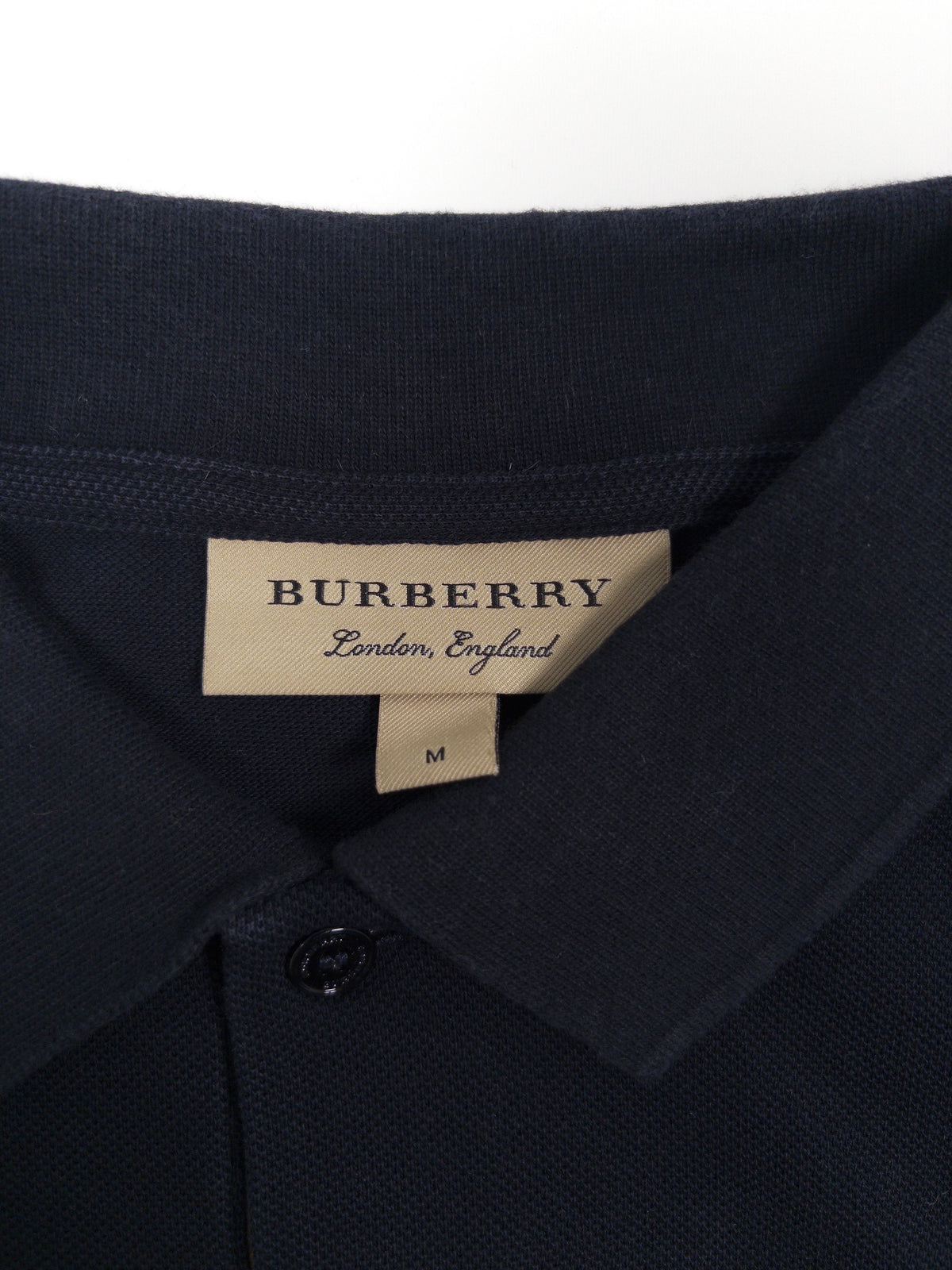 Burberry Longsleeve Check Polo Shirt