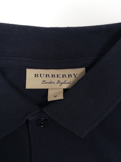 Burberry Longsleeve Check Polo Shirt