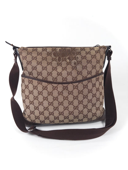 Gucci GG Canvas Messenger Bag