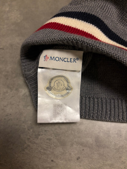 Moncler Tricolor Wool Beanie