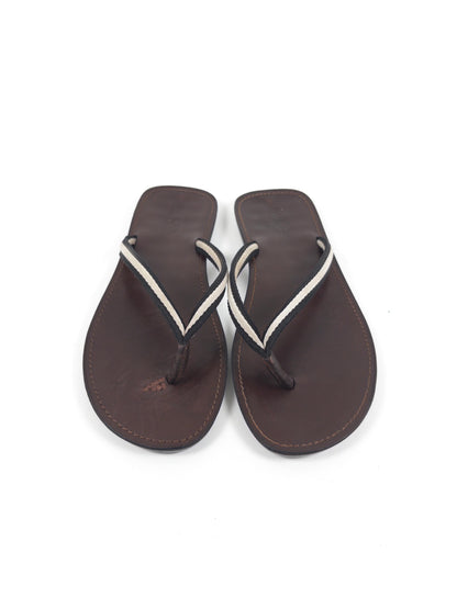Gucci Leather Flip Flops