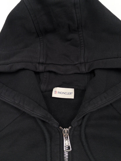 Moncler Double-Logo Zip Hoodie (Fits XS)