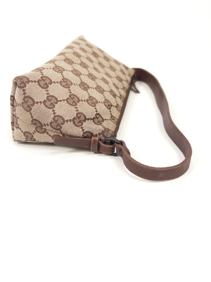 Gucci GG Canvas Clutch Bag