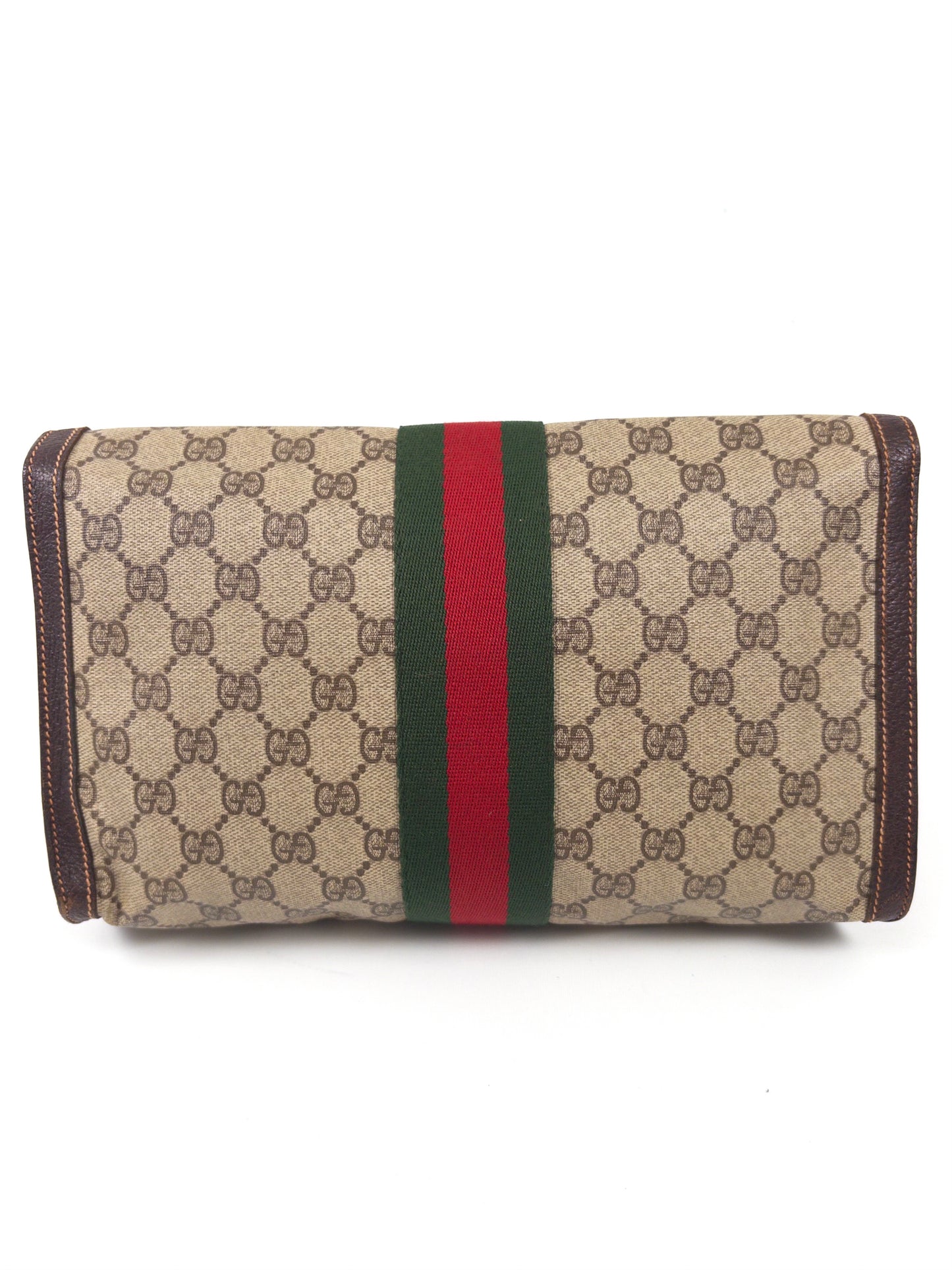 Gucci Sherry Line Supreme Clutch Bag