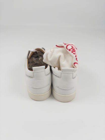 Christian Louboutin Silver Spikes Sneakers (Fits EU 43.5)