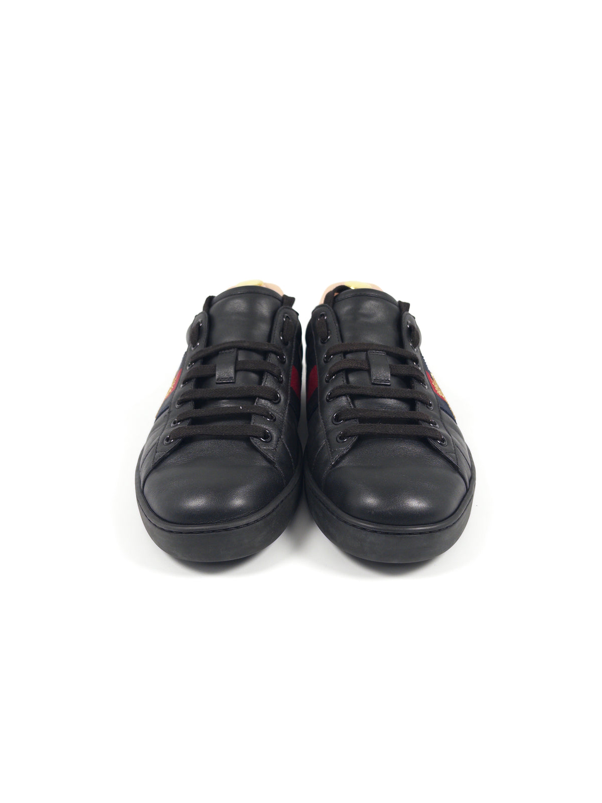 Gucci Ace Black Bee Sneakers (EU 43