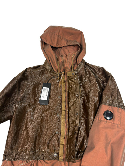 CP Company 50 Fili Tr-P Brown Field Jacket Brand New