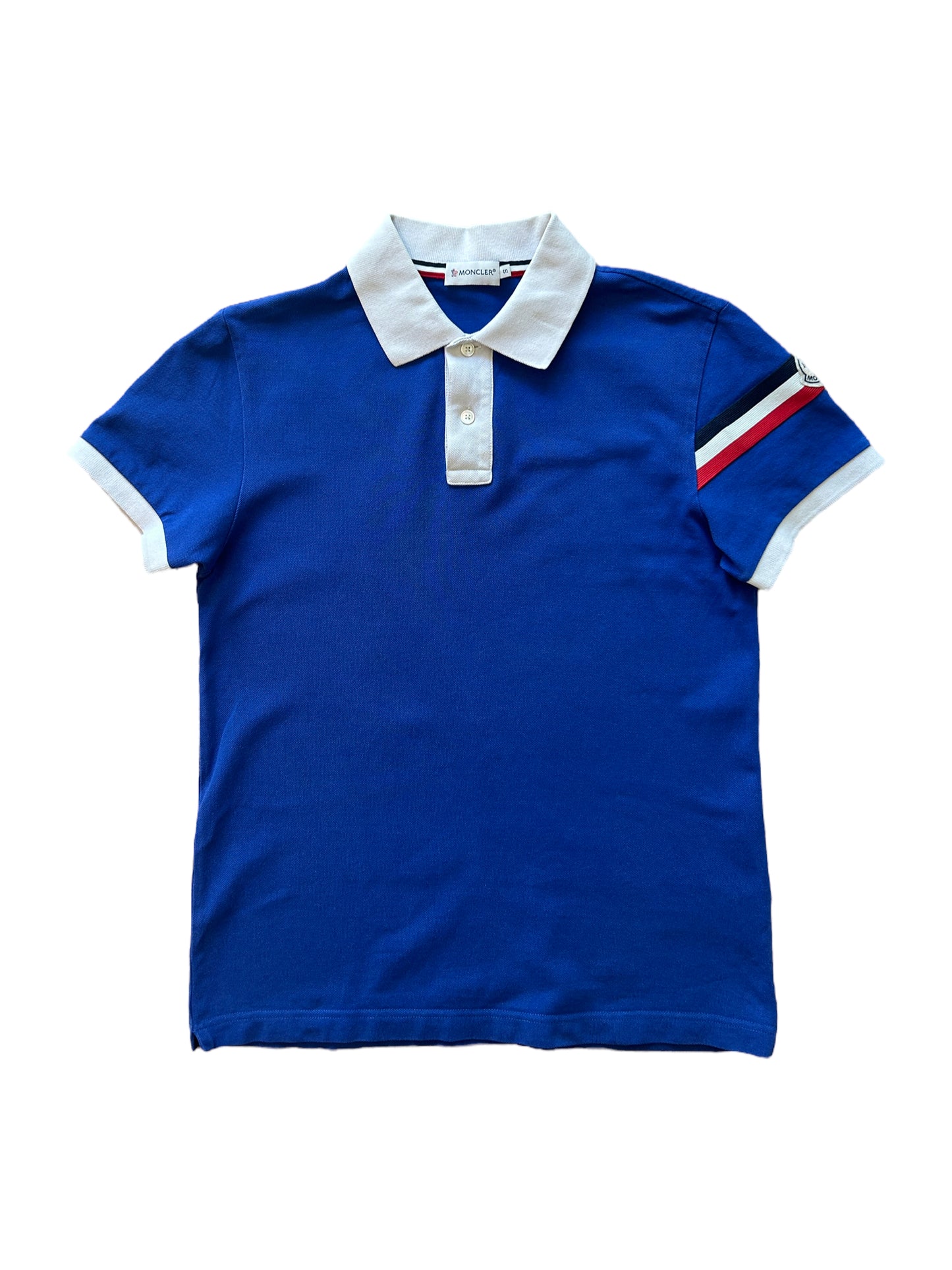 Moncler Royal Blue Polo Shirt