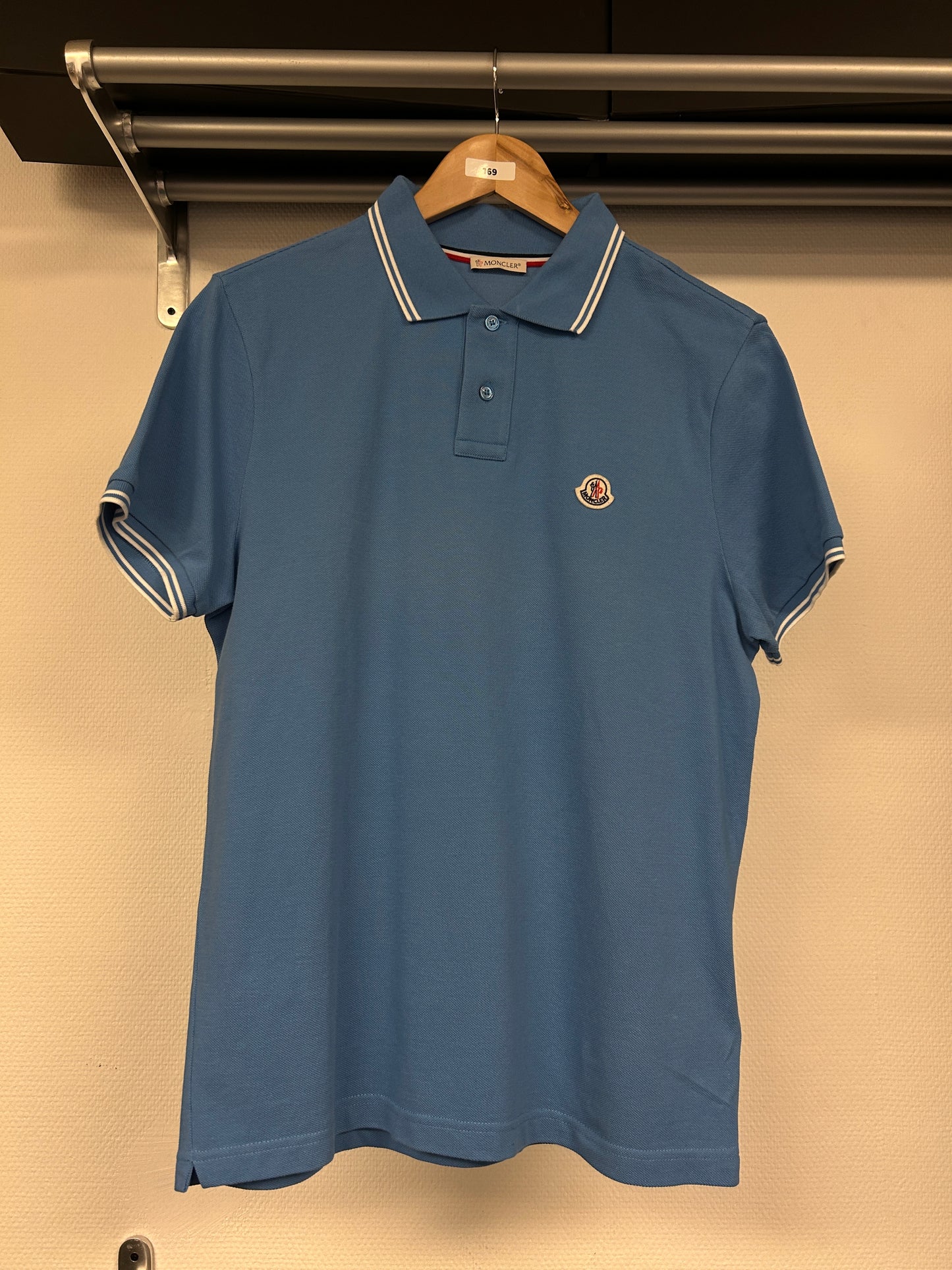 Moncler Striped Sleeve Polo Shirt169