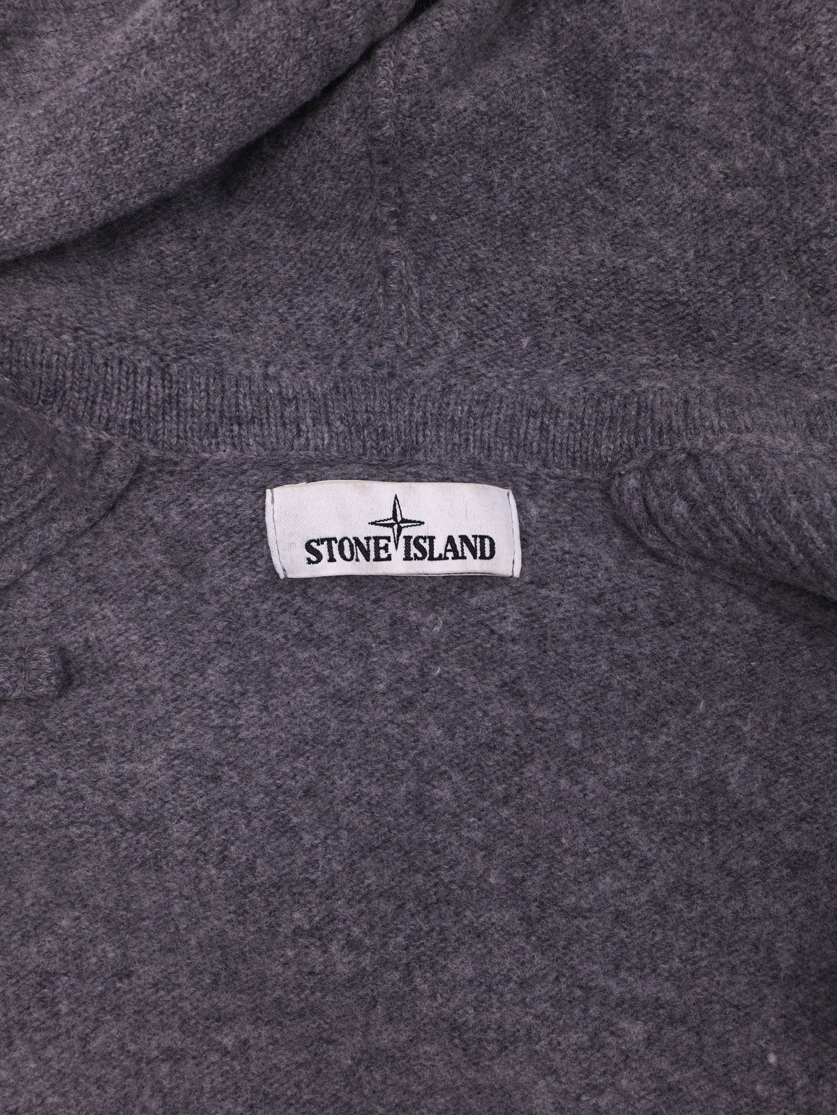 Stone Island Wool Zip Hoodie