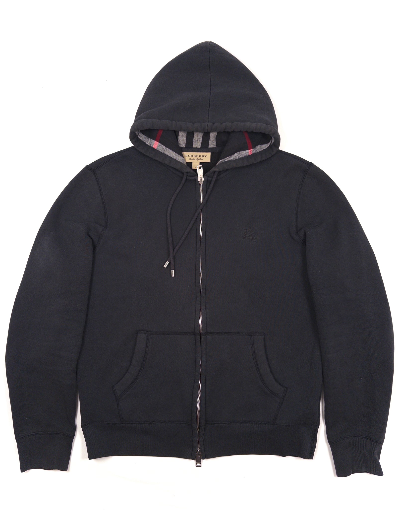 Burberry Check Zip Hoodie