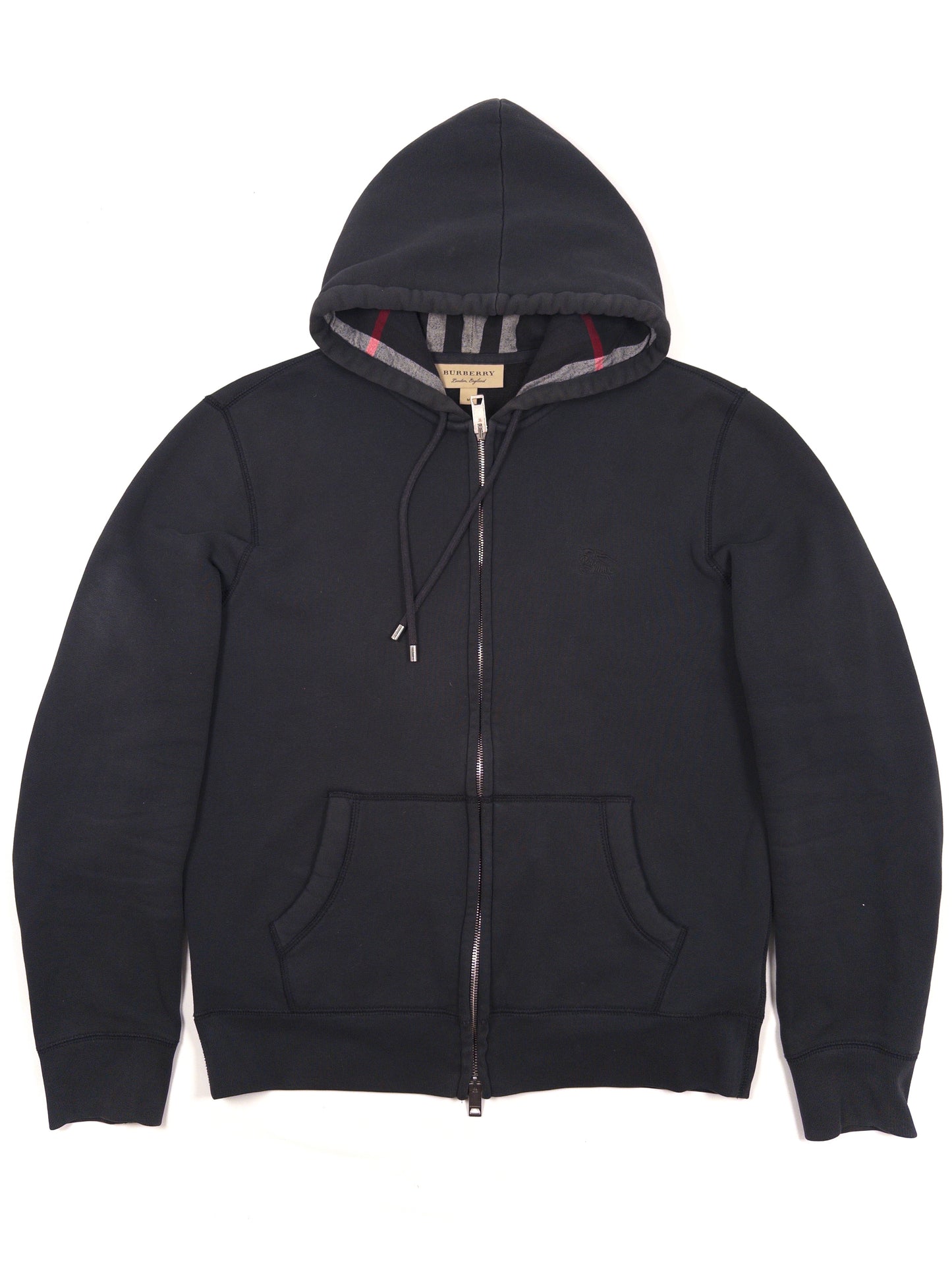 Burberry Check Zip Hoodie