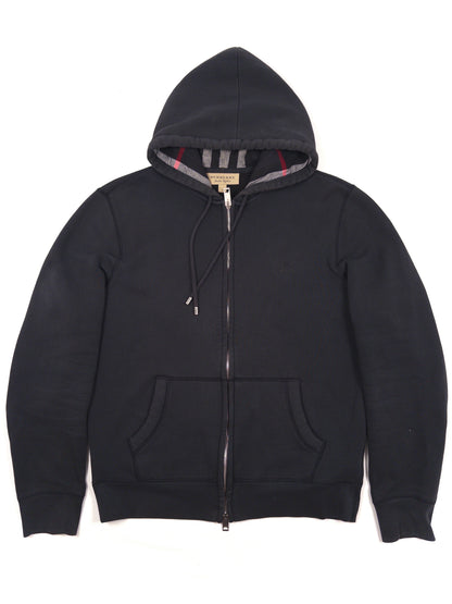 Burberry Check Zip Hoodie