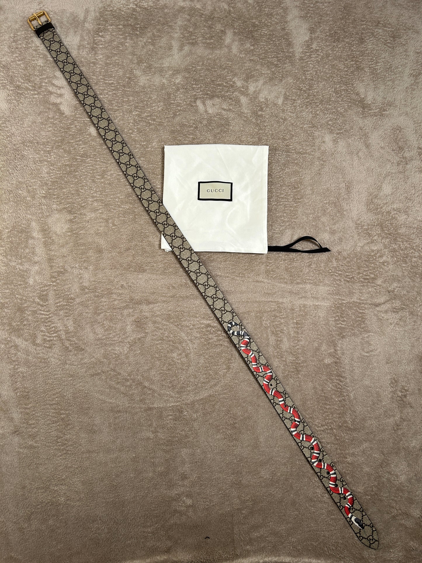 Gucci GG Snake Belt