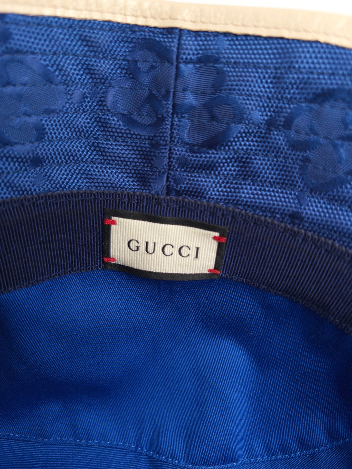 Gucci Off Grid Bucket Hat Blue