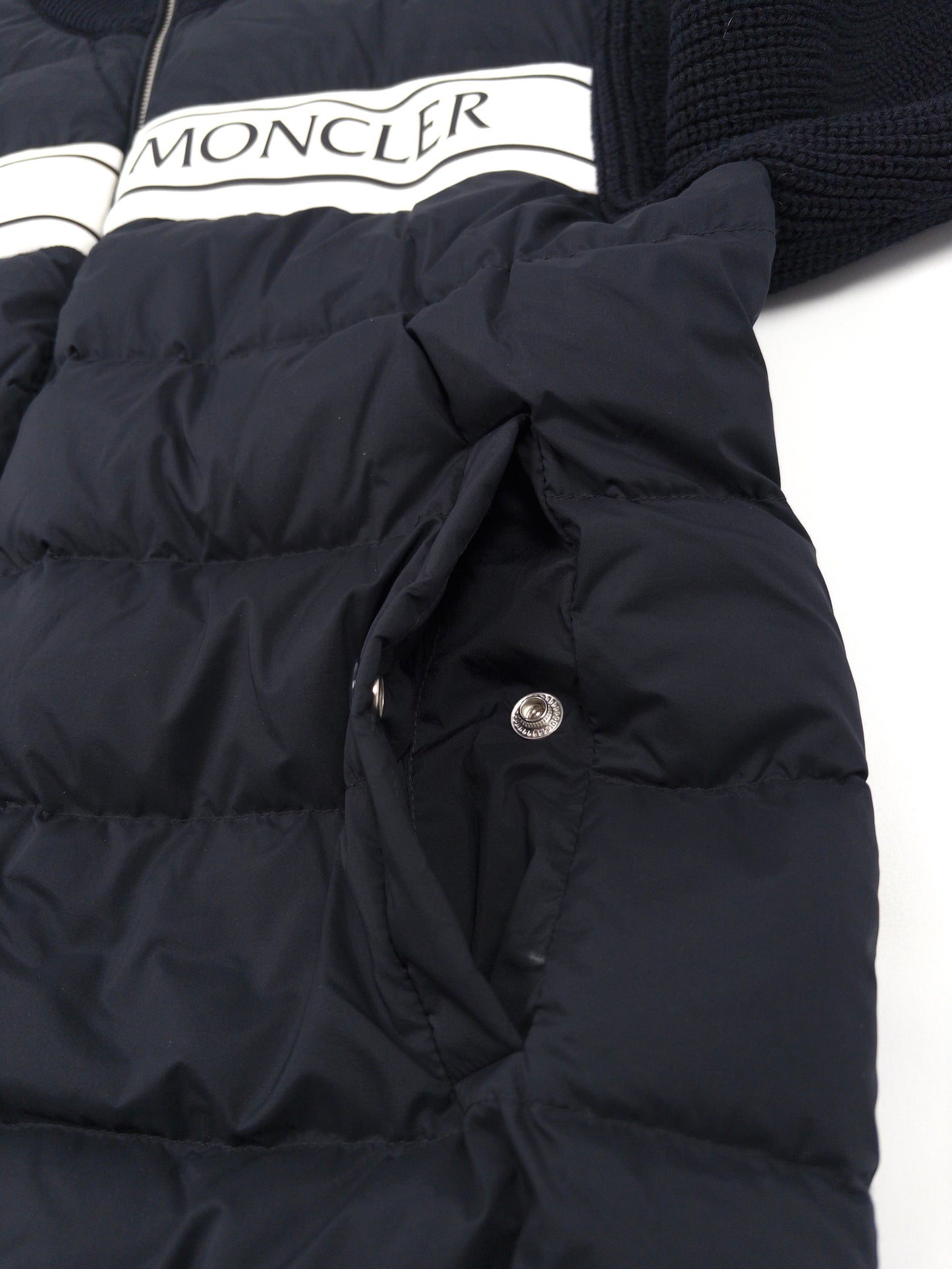 Moncler Down Cardigan (Fits S)