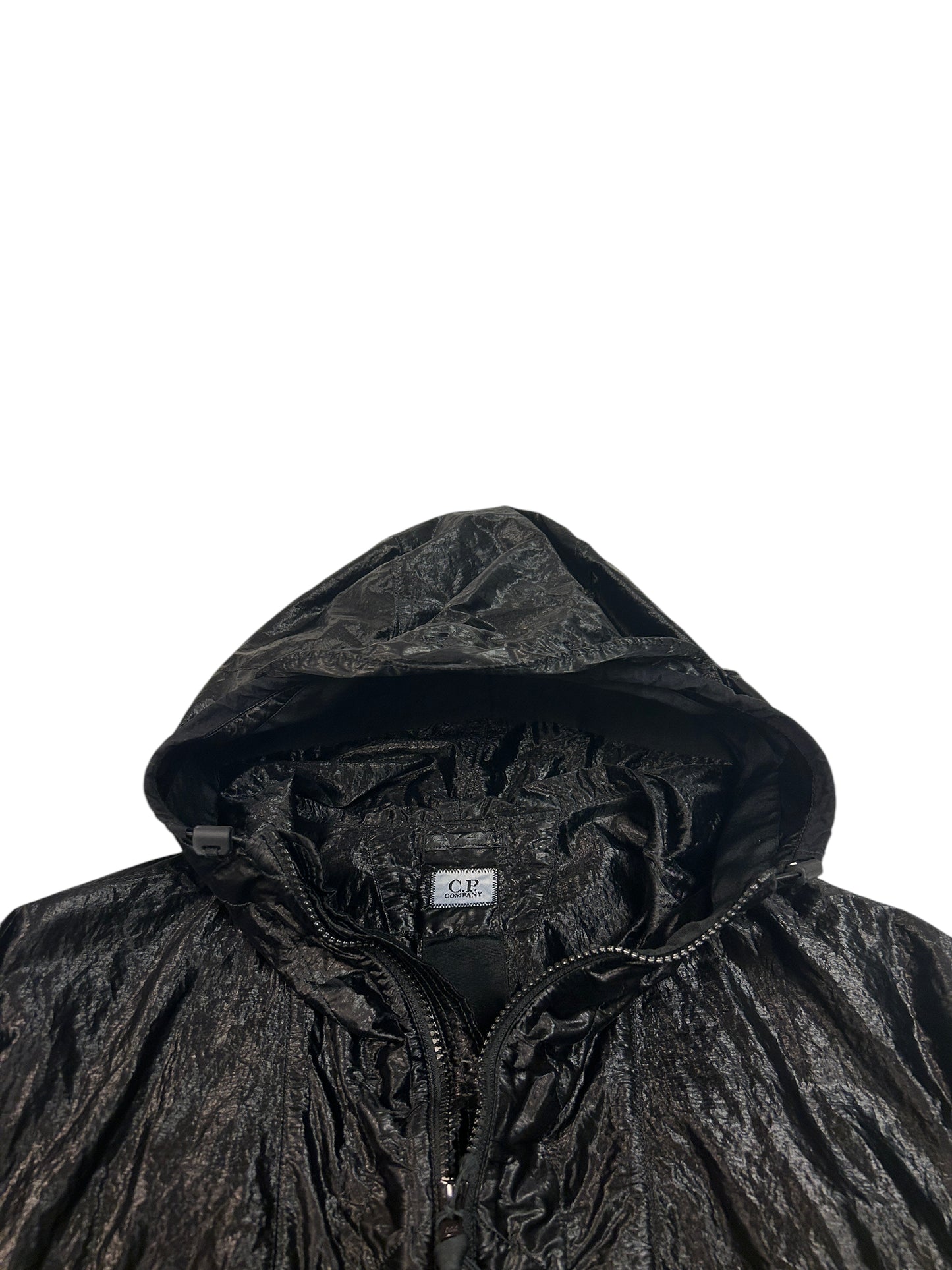 CP Company Svart Kan-D Shell Huvjacka