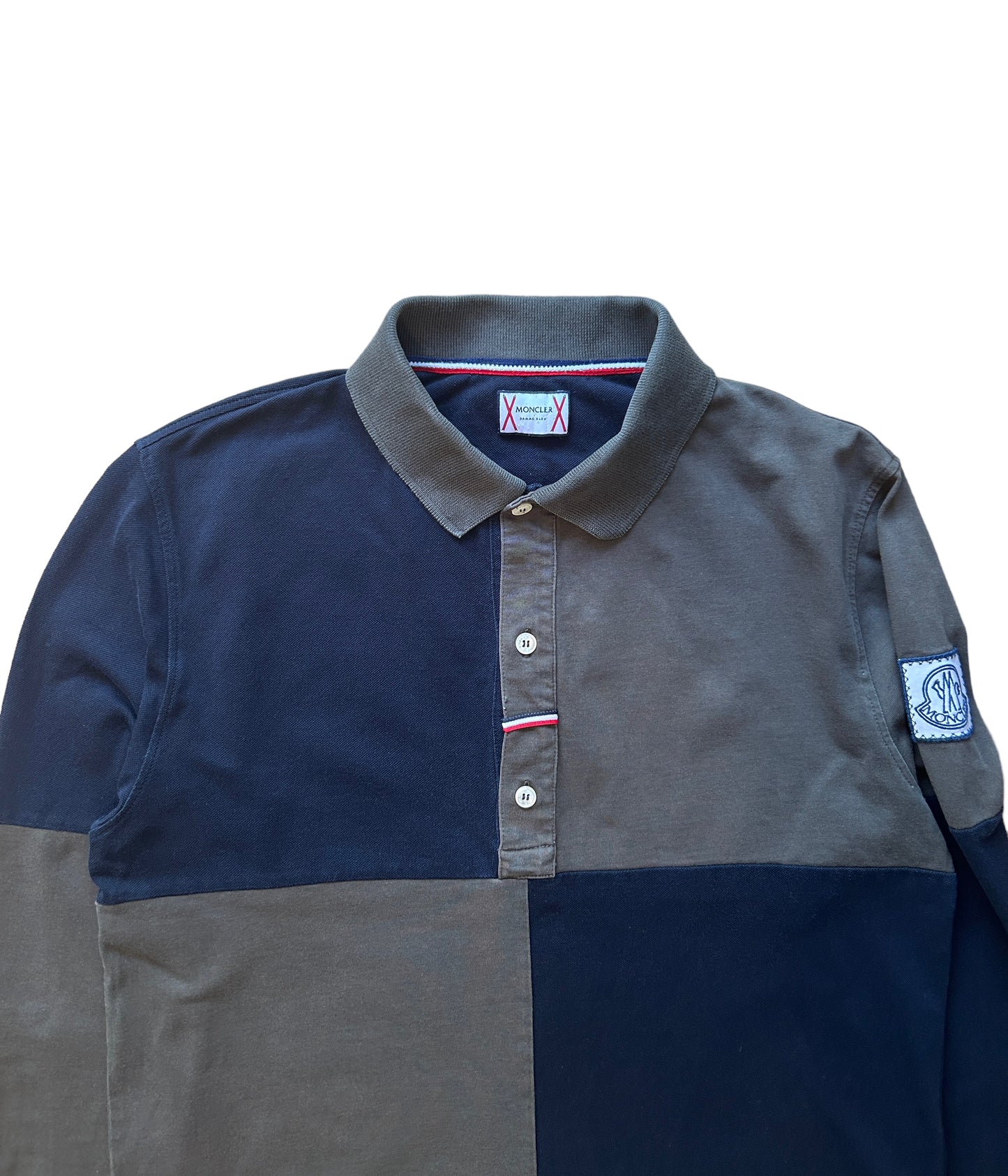 Moncler Gamme Blue Longsleeve Polo