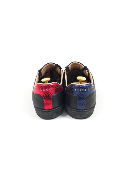 Gucci Ace Black Bee Sneakers (EU 43