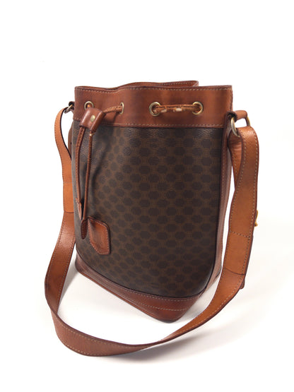 Celine Macadam Drawstring Shoulder Bag