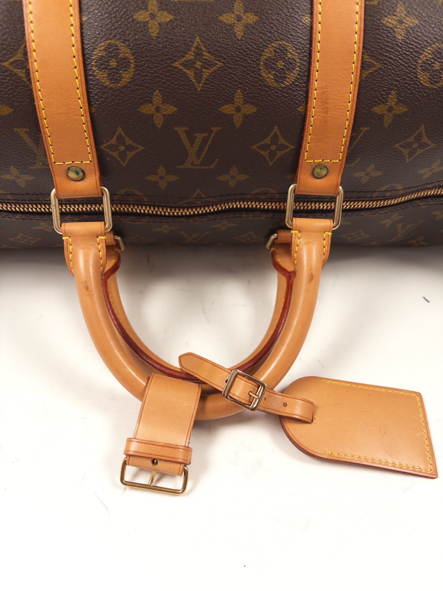 Louis Vuitton Keepall 55 Monogram Bandouliere