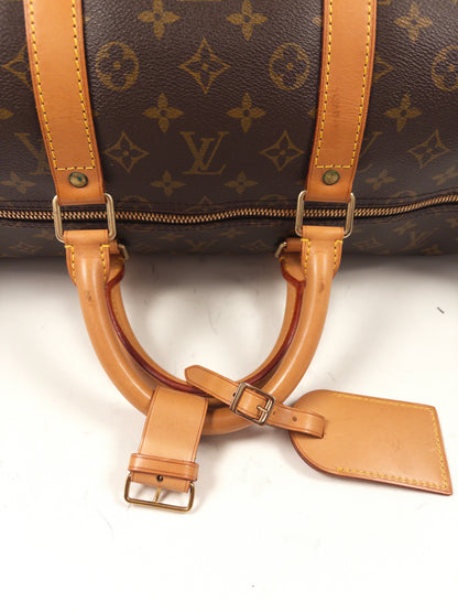 Louis Vuitton Keepall 55 Monogram Bandouliere