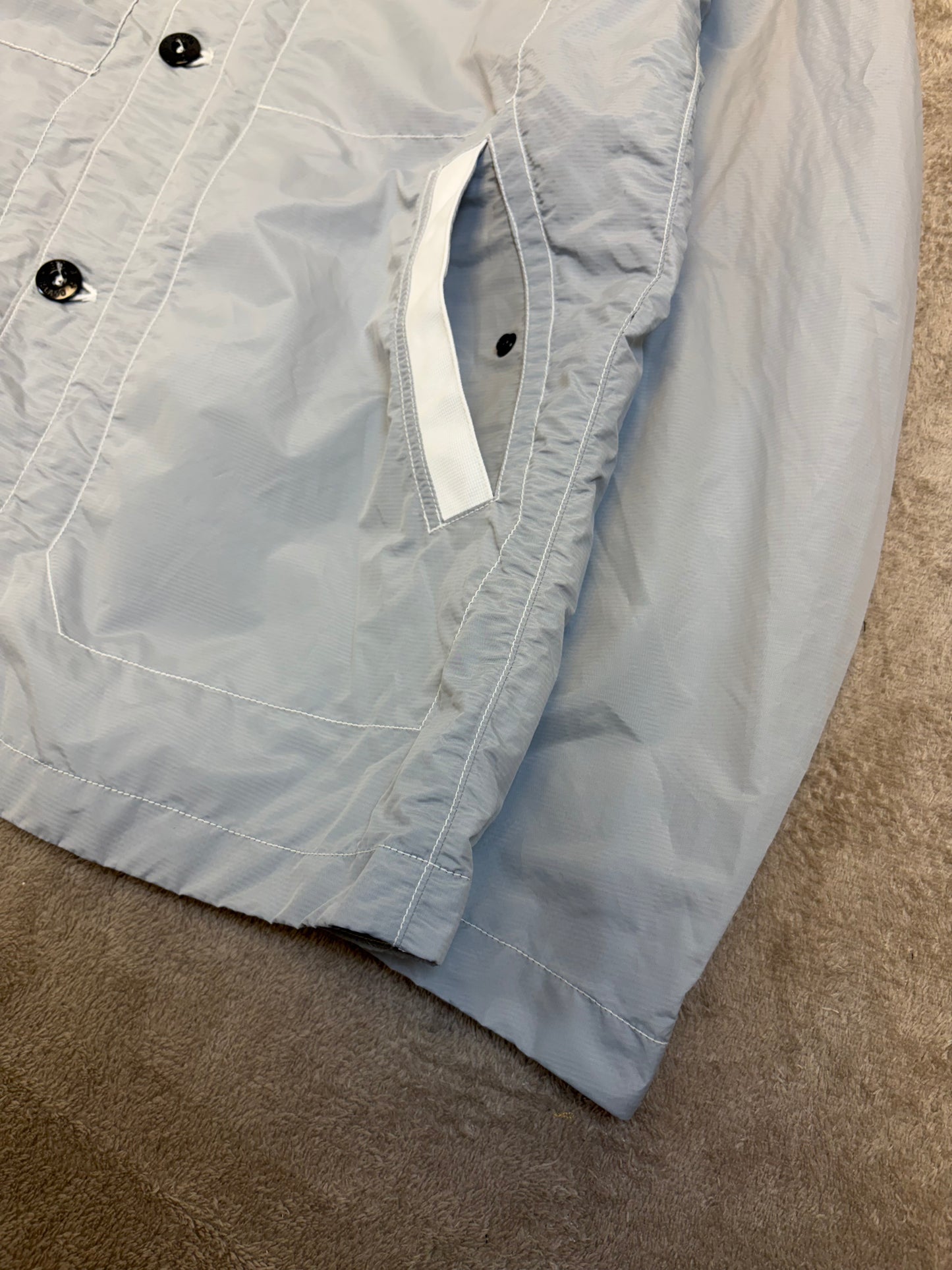 Stone Island Seersucker TC Overshirt