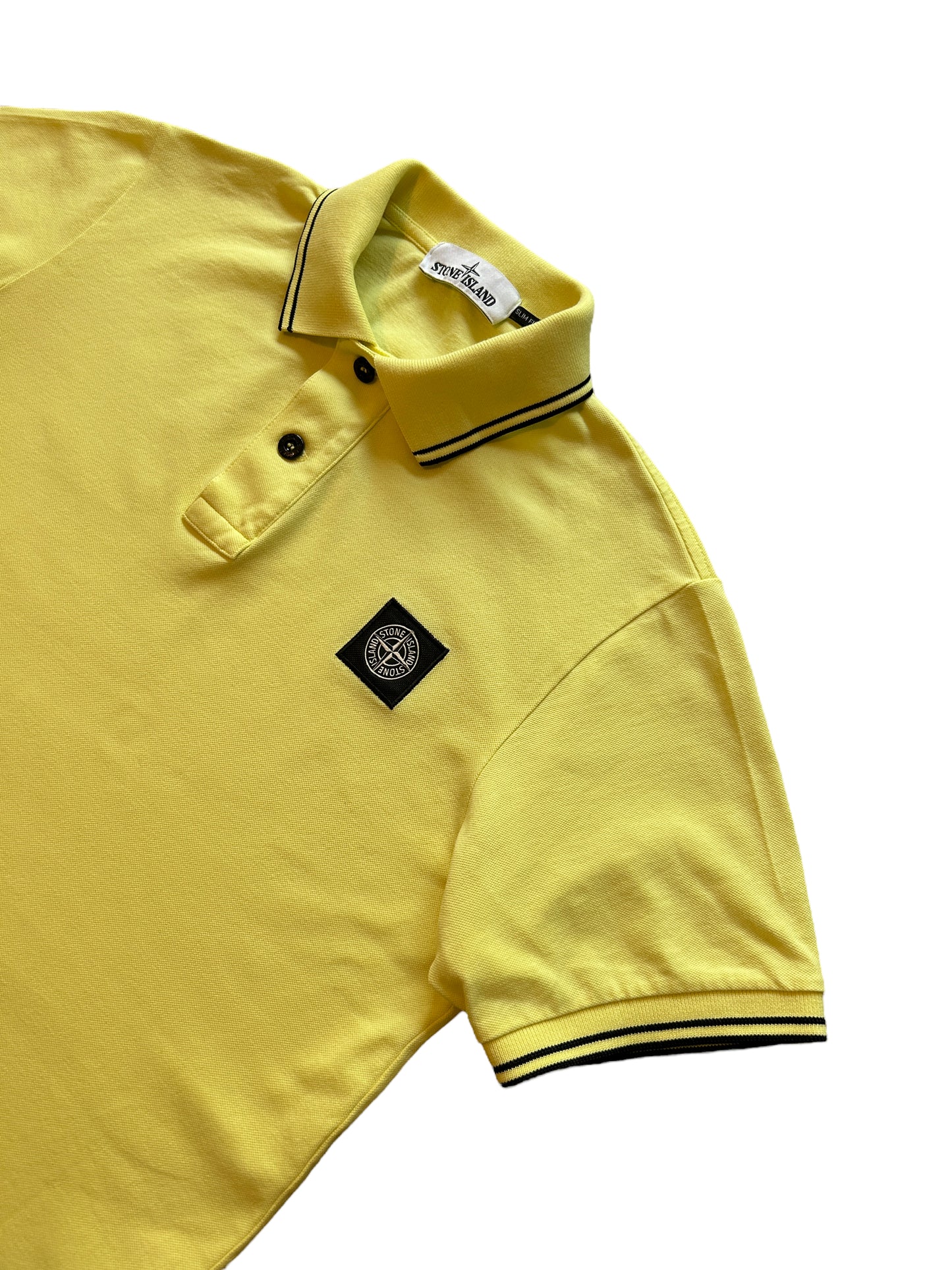 Stone Island Polo Shirt Yellow