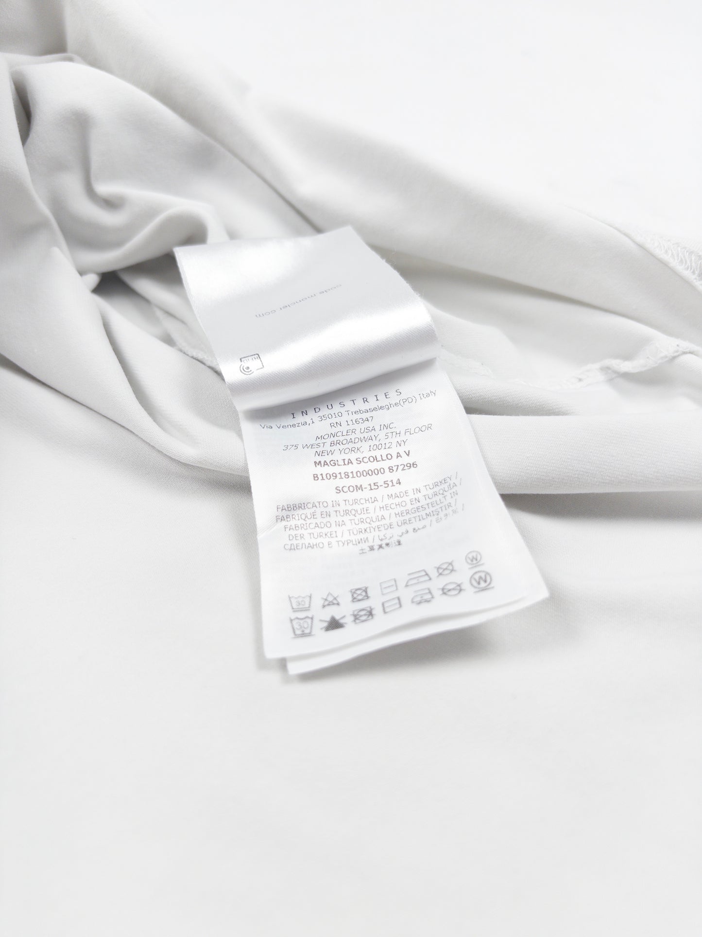 Moncler V-Neck T-shirt
