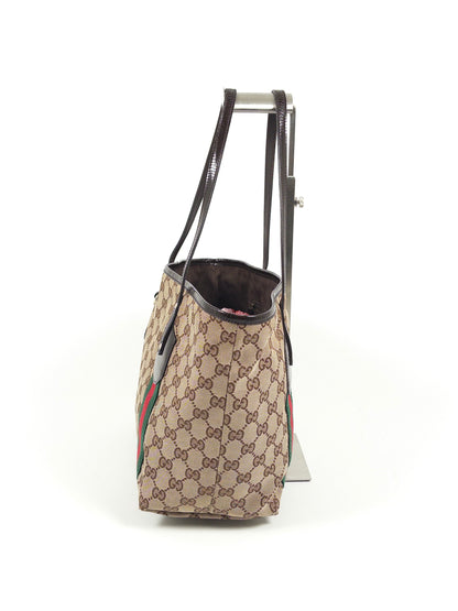 Gucci GG Canvas Web Jolicouer Tote