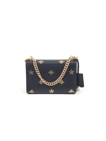 Gucci Padlock Star Bee Chain Bag