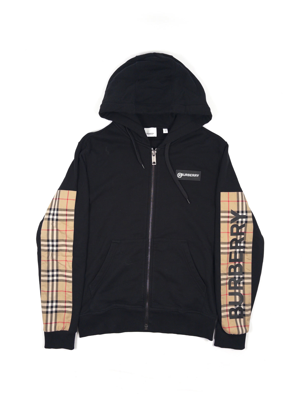 Burberry Check Zip Hoodie