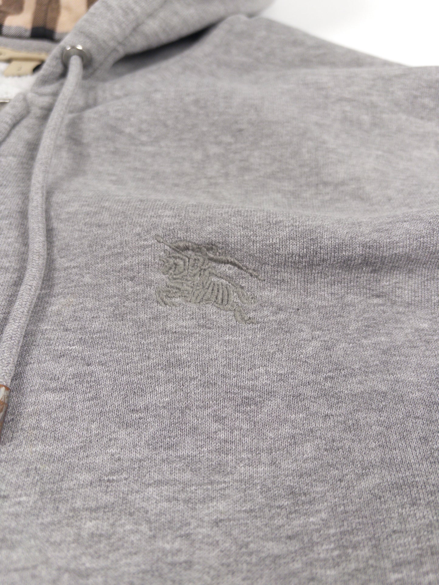Burberry Check Zip Hoodie