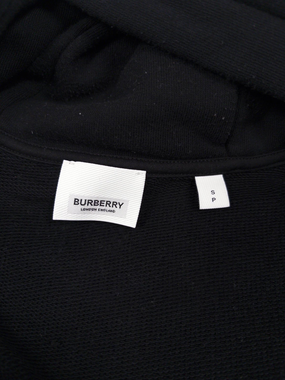 Burberry Embroidery Zip Hoodie