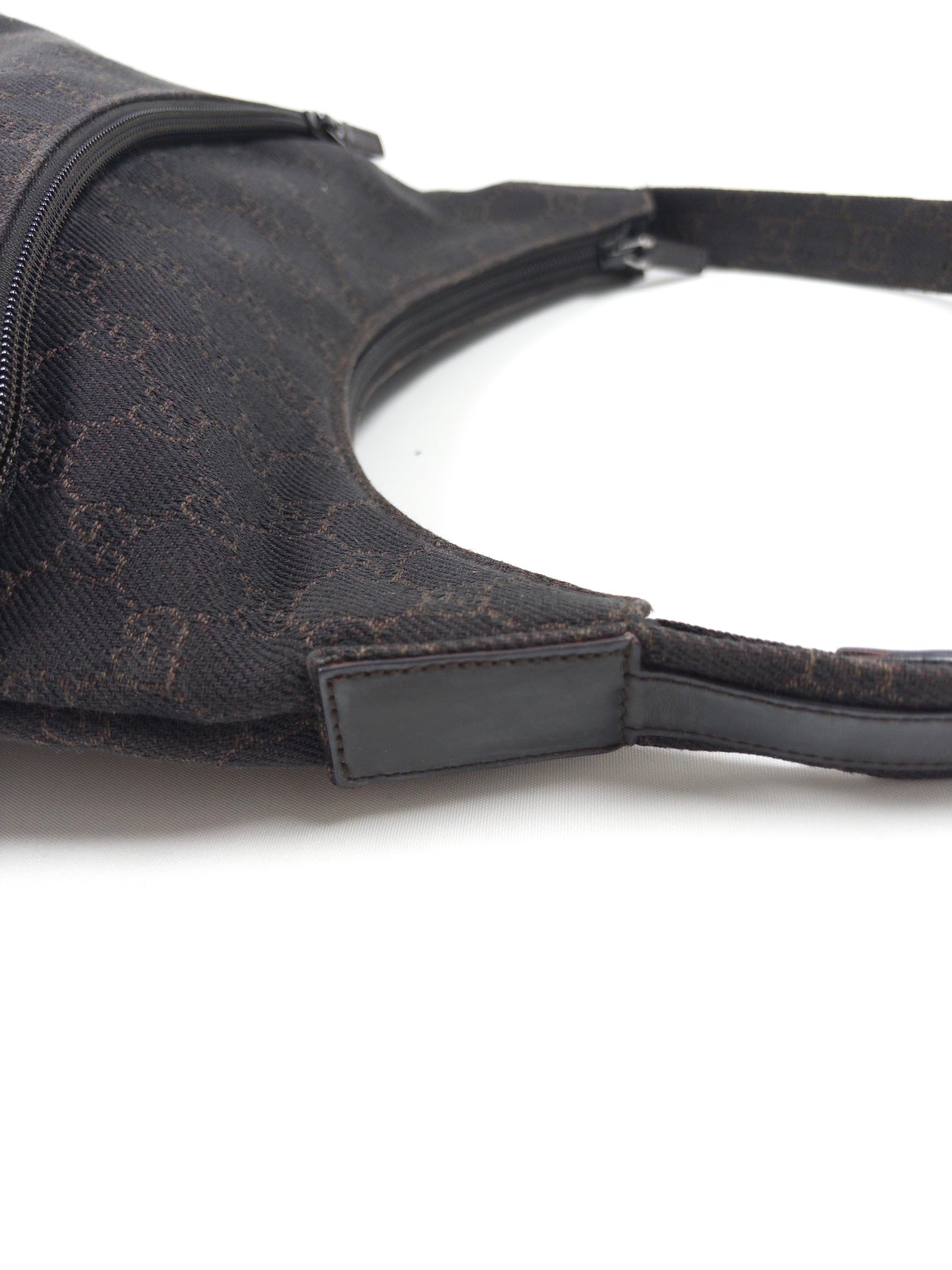Gucci GG Denim Shoulder Bag - Vintage