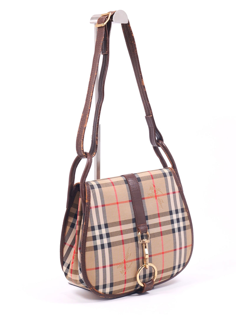 Burberry Nova Check Shoulder Bag