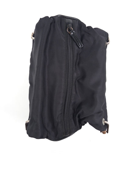 Gucci Nylon Bamboo Handbag