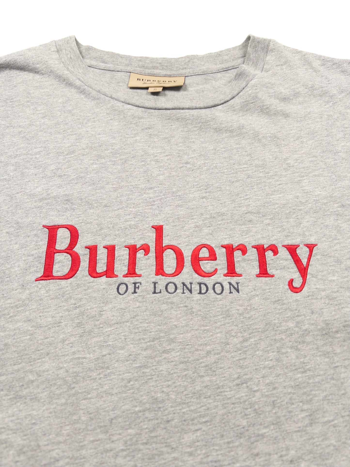 Burberry Embroidery T-shirt (Fits XXL)
