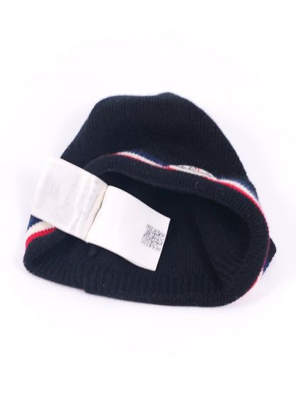 Moncler Tricolor Wool Beanie