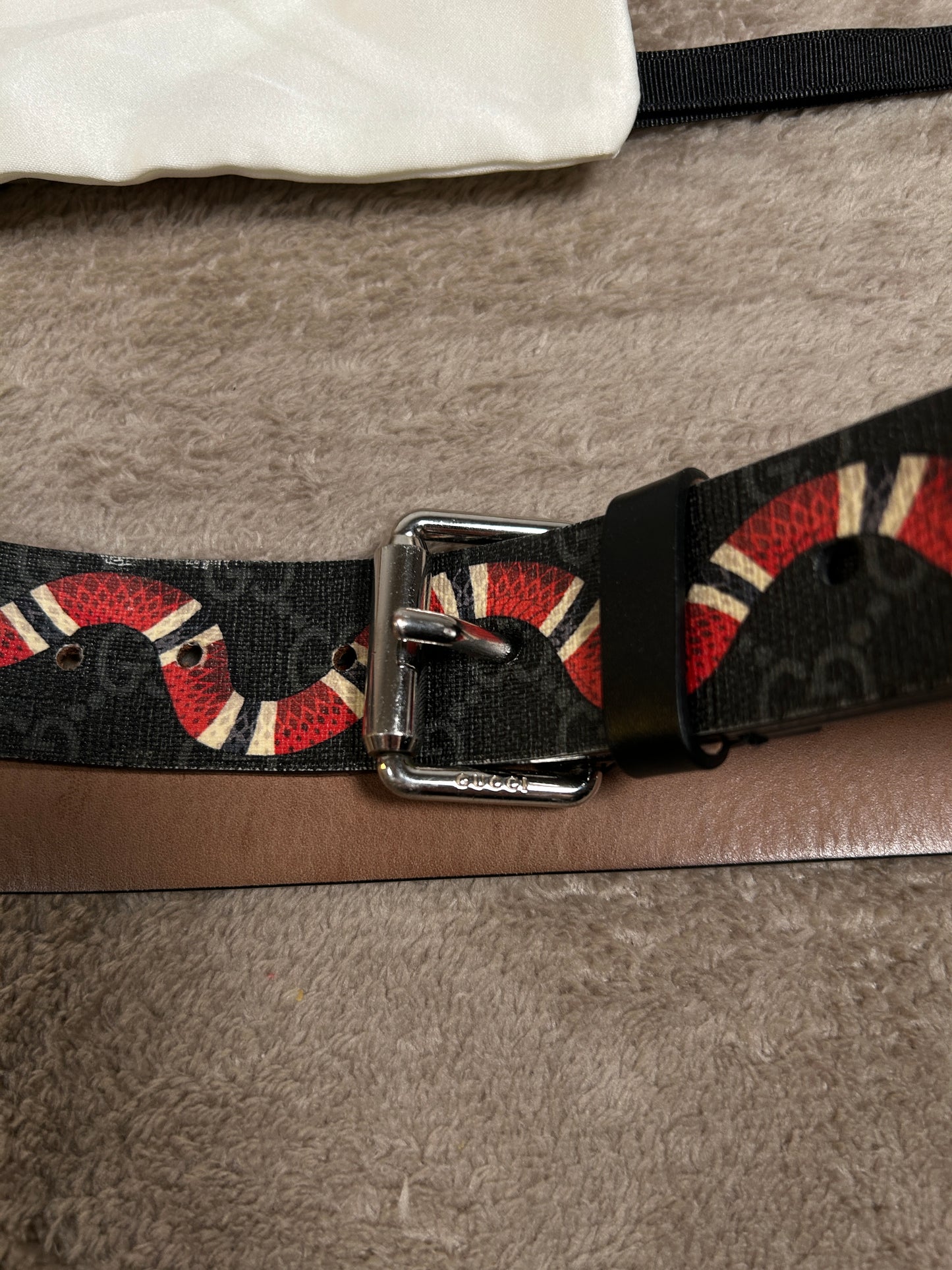 Gucci GG Snake Belt