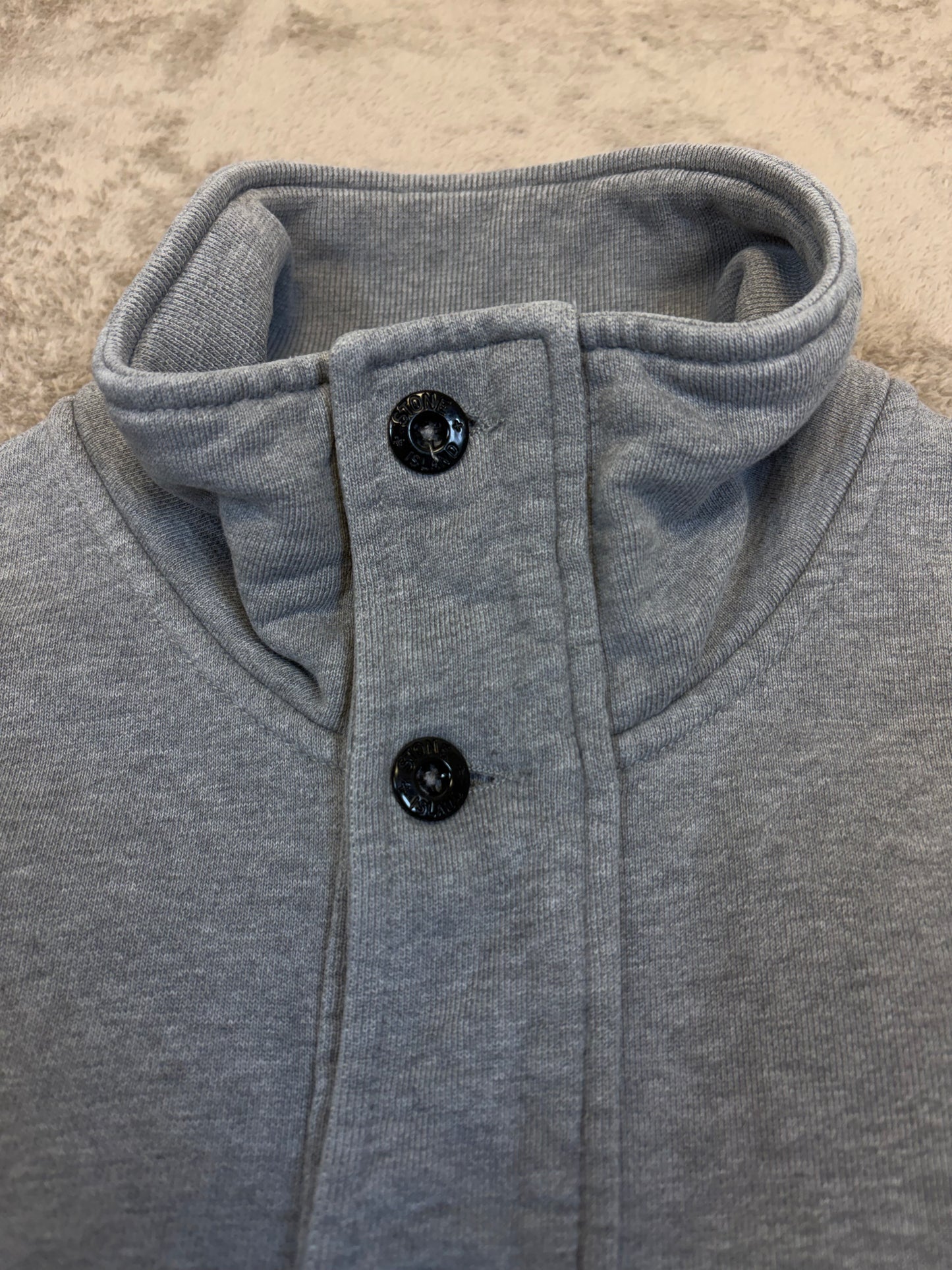 Stone Island Button Sweatshirt (Fits XXL)