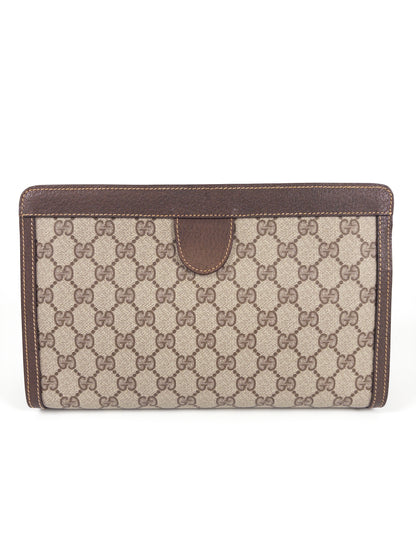 Gucci GG Supreme Clutch