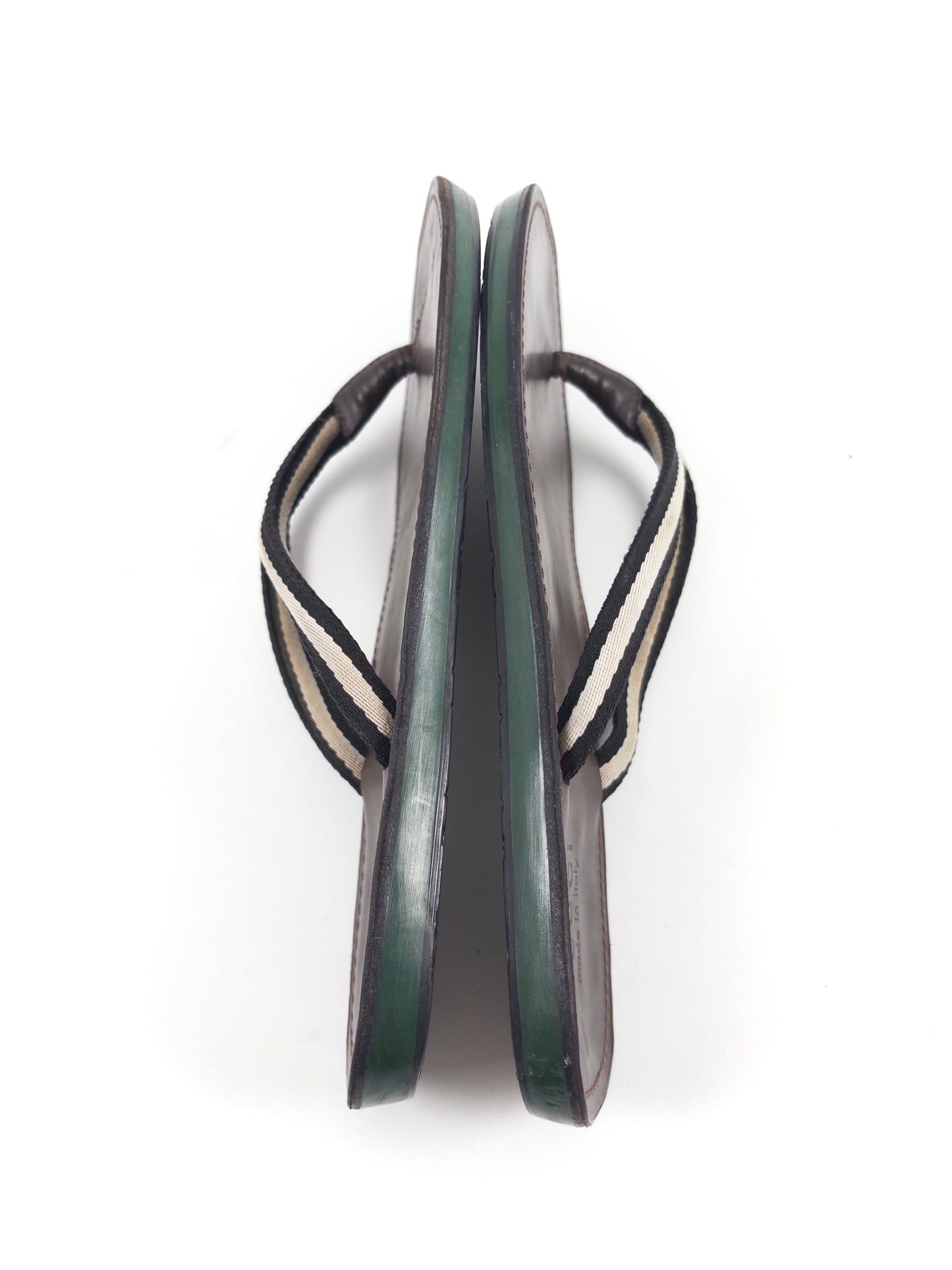 Gucci Leather Flip Flops