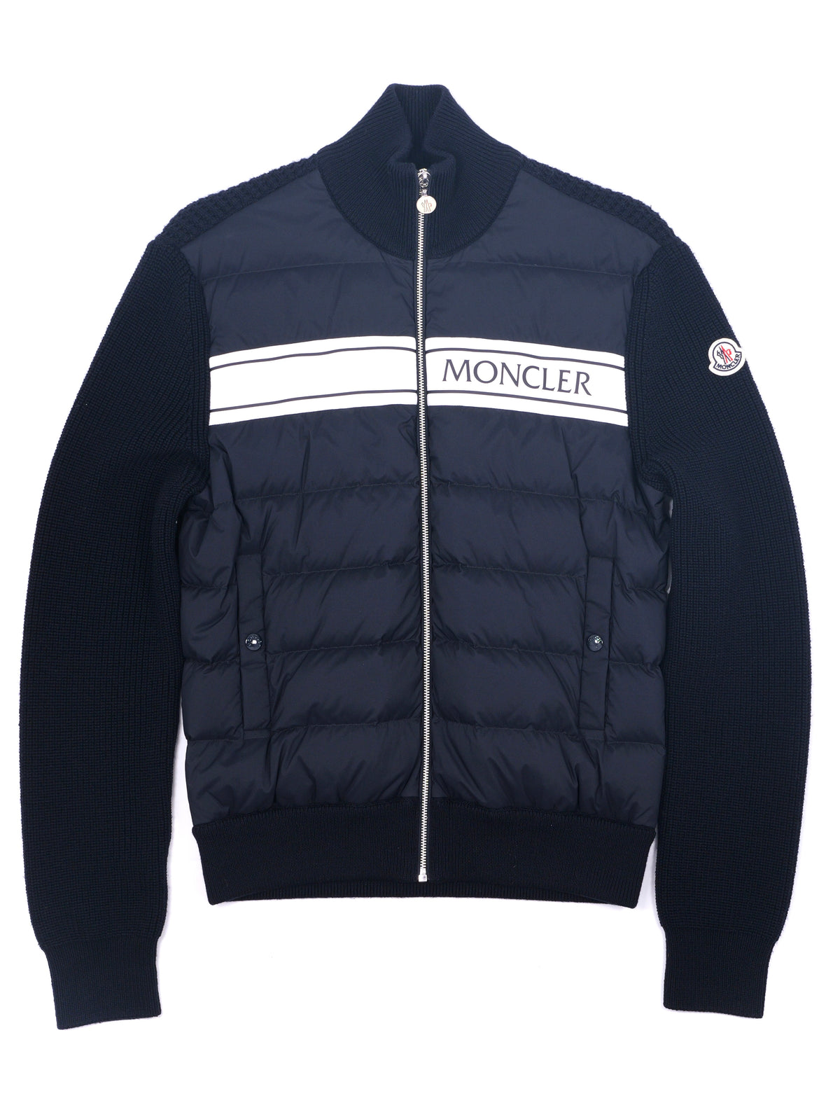 Moncler Down Cardigan (Fits S)